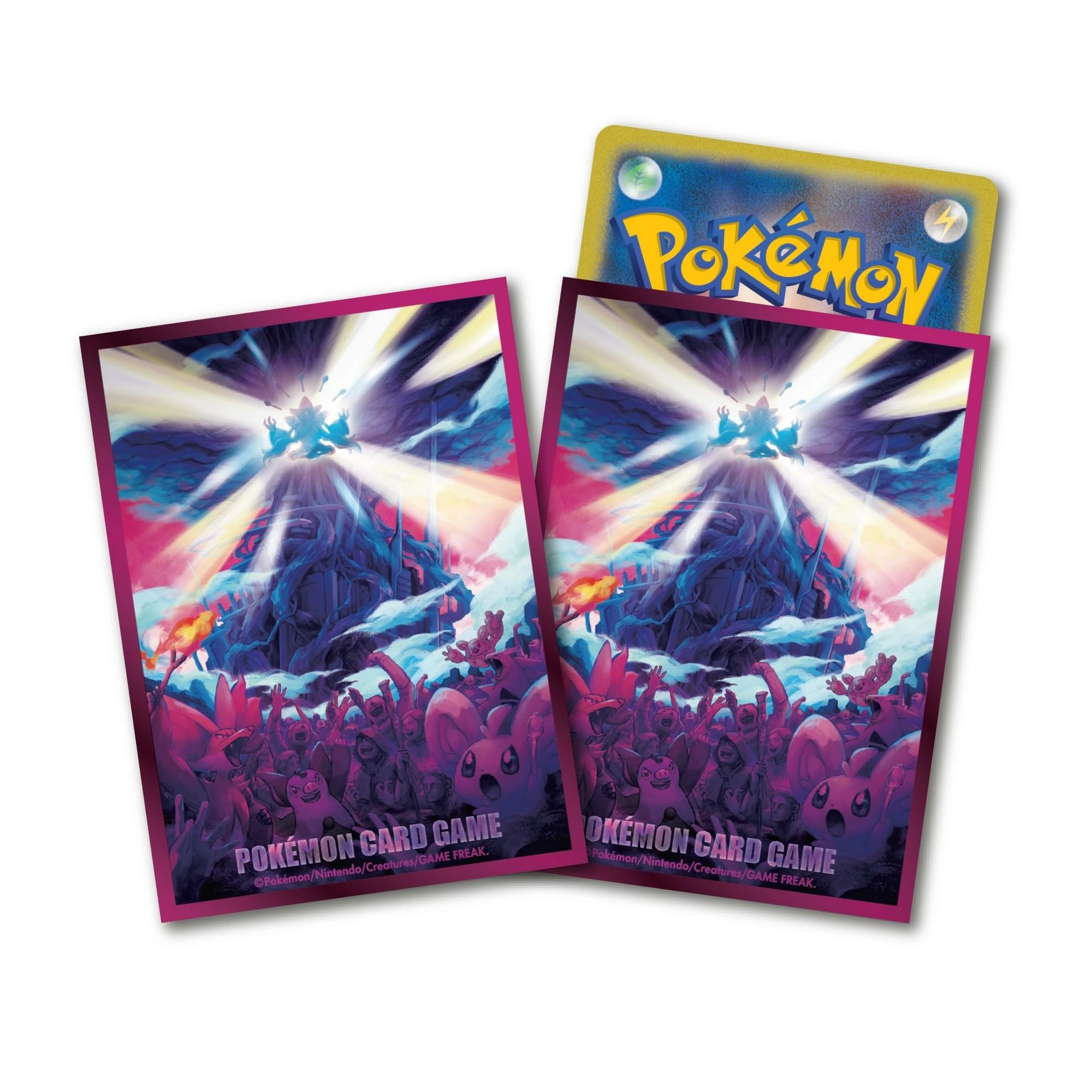 alakazam card sleeves AR 071 Midnight Playing Cards 65 Mega Alakazam EX SleevesDeck