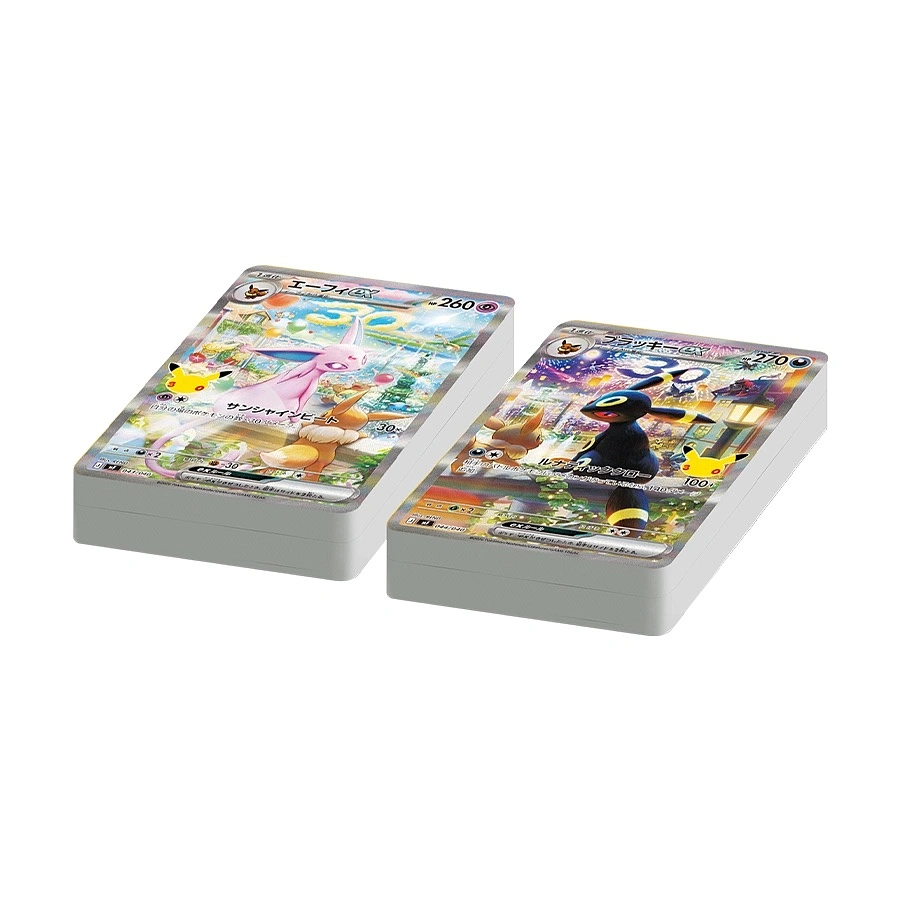 30th CELEBRATION Premium Deck Set - Espeon & Umbreon | The Art of