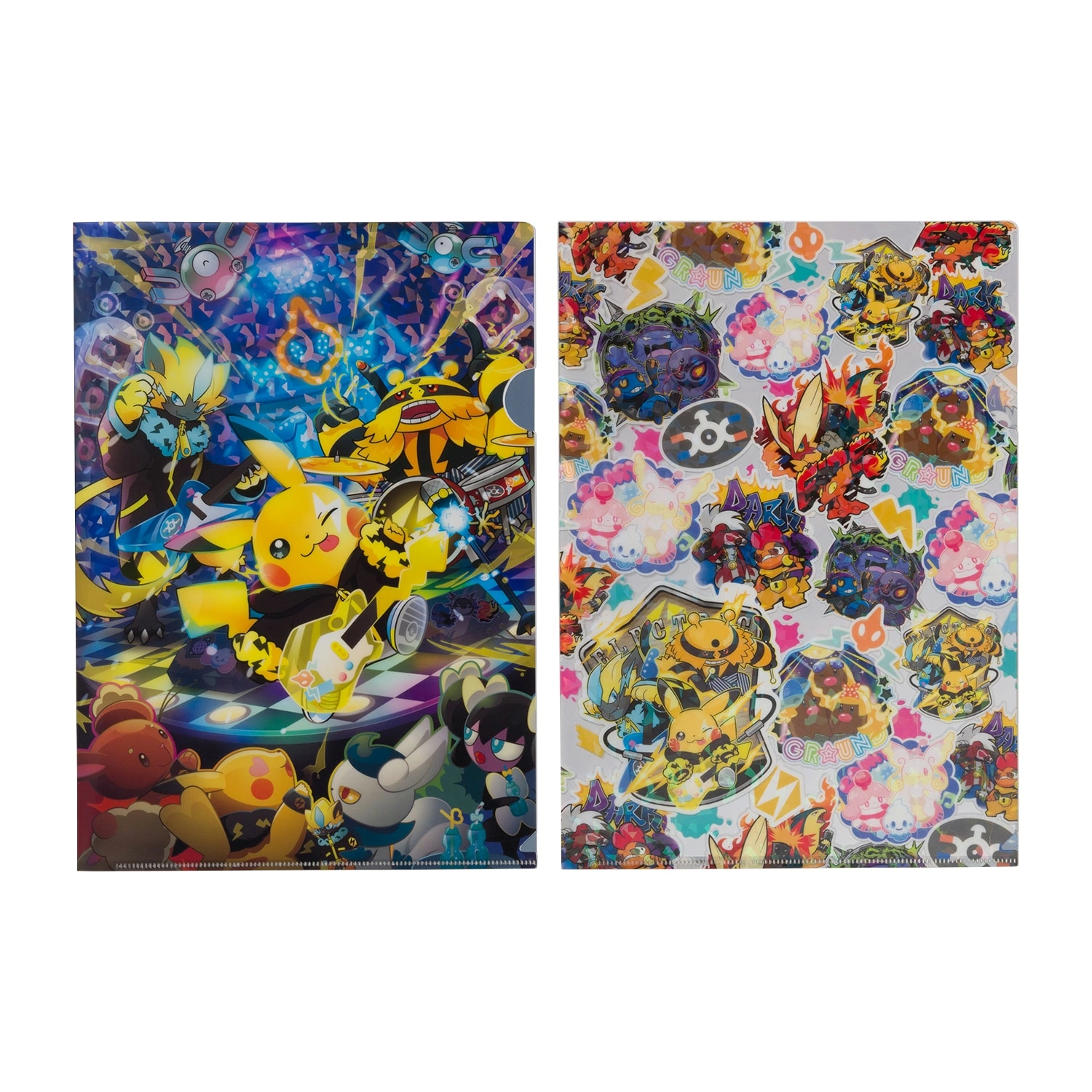 A4クリアファイル2枚セット ポケモンバンドフェス | The Art of Pokémon